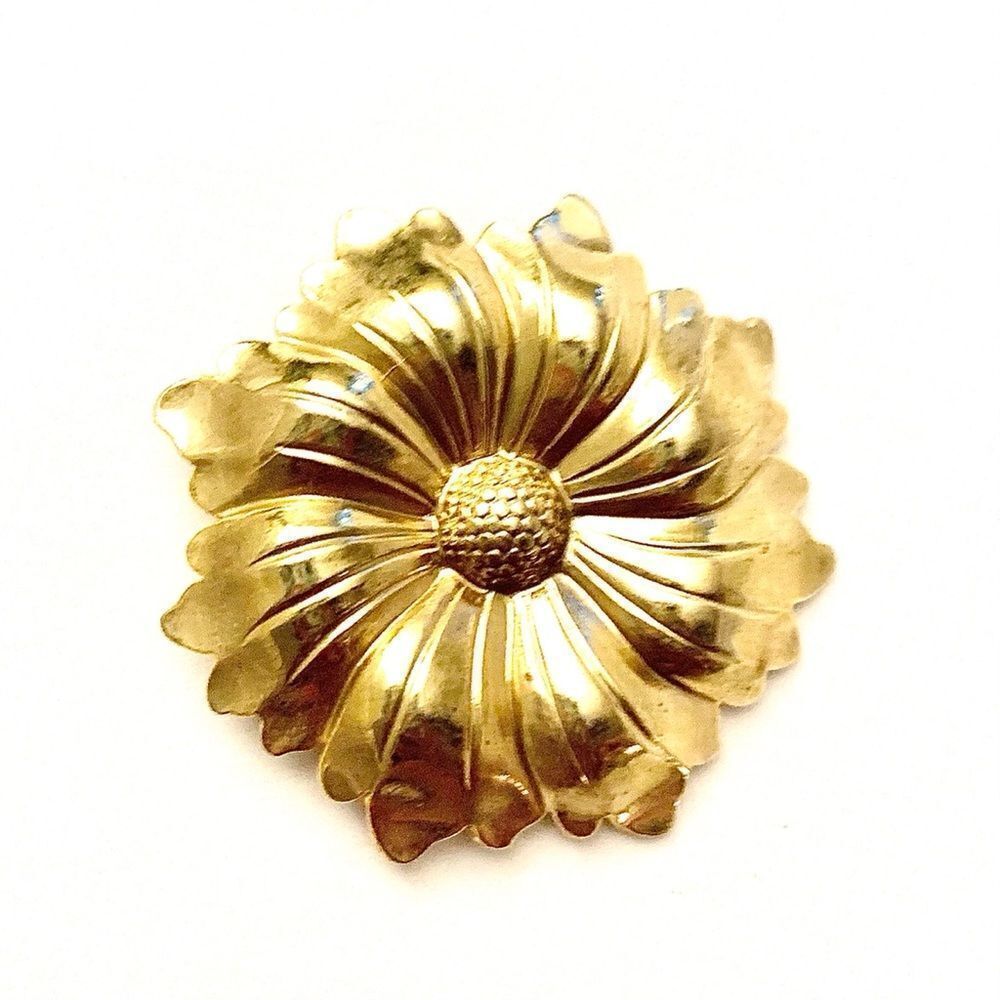 🍍3/$15🍍Gold Flower Brooch 